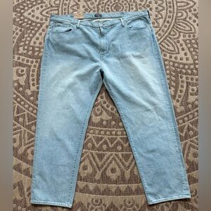 NEW Polo Ralph Lauren Jeans Varick Slim Straight Stretch Denim Sz 50x32 Light